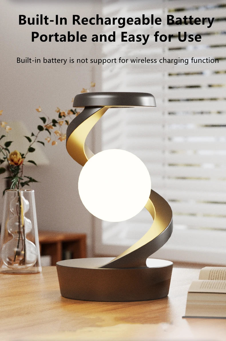 Portable Touch Lamp with Wireless Charger
