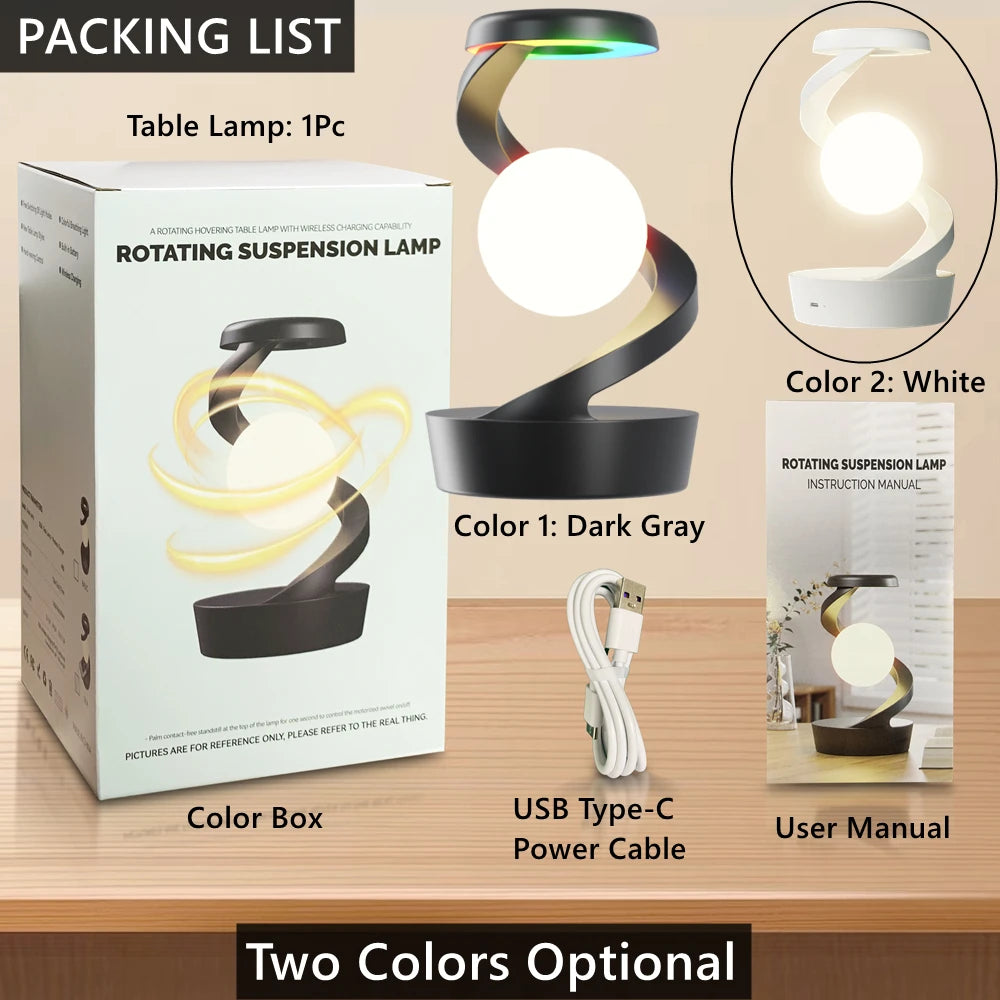 Portable Touch Lamp with Wireless Charger