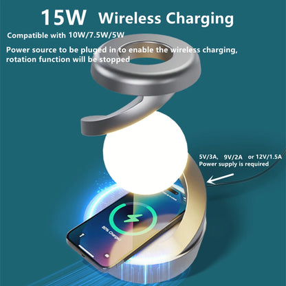 Portable Touch Lamp with Wireless Charger